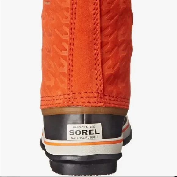Sorel Orange and Brown Winter Boots - Picture 8 of 11